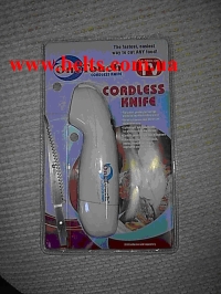!  one touch cordless knife